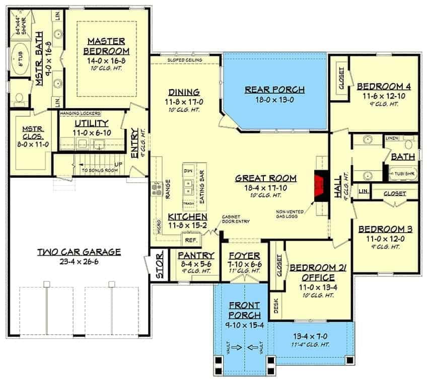 Explore This Practical Floor Plan with a Spacious Great Room