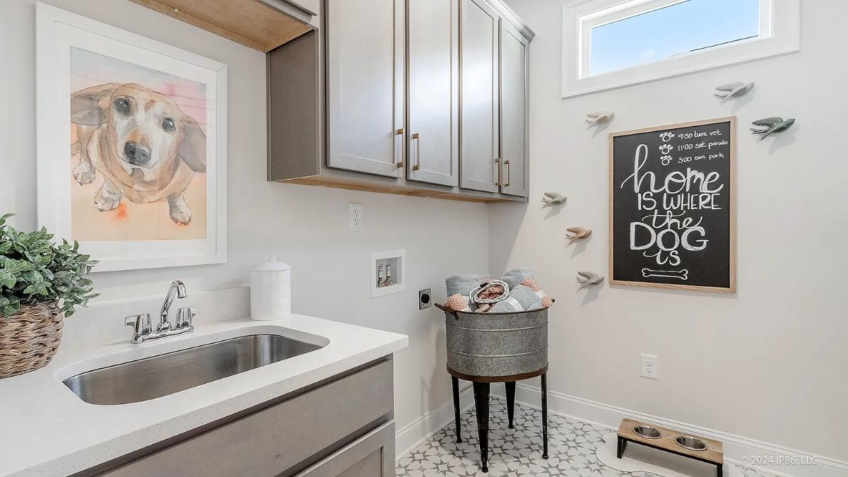 3-Bedroom Modern Home with Courtyard Patio and 2-Car Garage (2,827 Sq. Ft. Floor Plan)