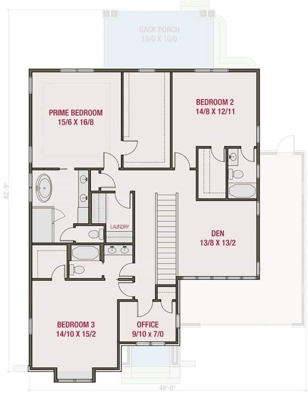 Explore the Versatile Main Floor Layout with a Spacious Den