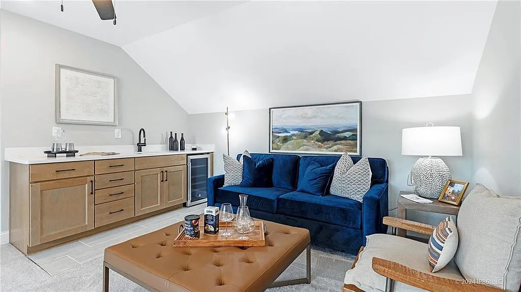 Farmhouse-Style 3-Bedroom Home for a Corner Lot with Front Porch (2,590 Sq. Ft. Floor Plan)