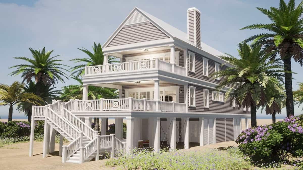 Coastal Living Elevated: Explore This Charming Stilted Beach House