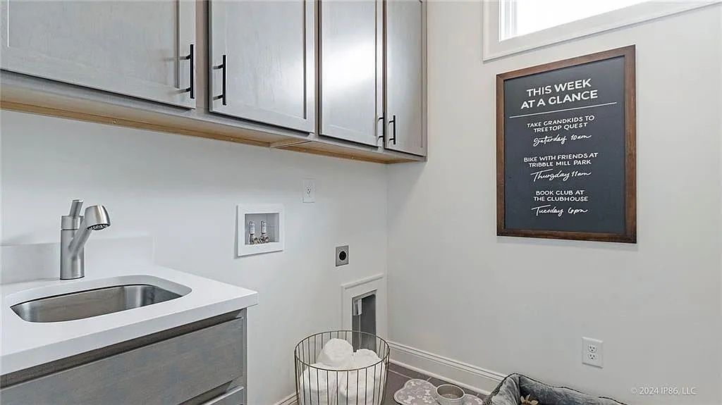 Farmhouse-Style 3-Bedroom Home for a Corner Lot with Front Porch (2,590 Sq. Ft. Floor Plan)