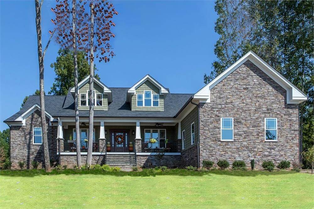 Farmhouse-Style 3-Bedroom Home with Walkout Basement and Jack & Jill Bathroom (Floor Plan)