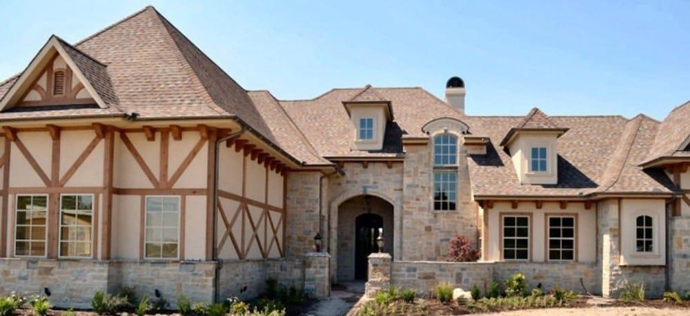 Tudor-Style Elegance with Stone Facade and Timber Accents