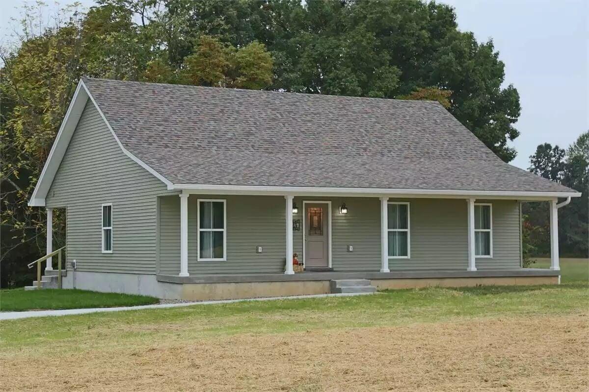 Classic Ranch Home with a Wide Front Porch