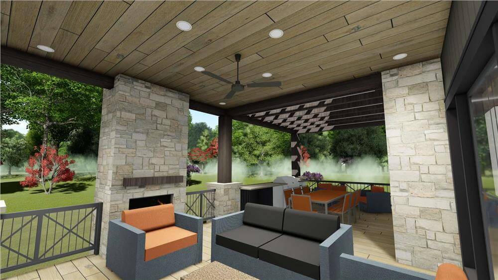 Covered Deck