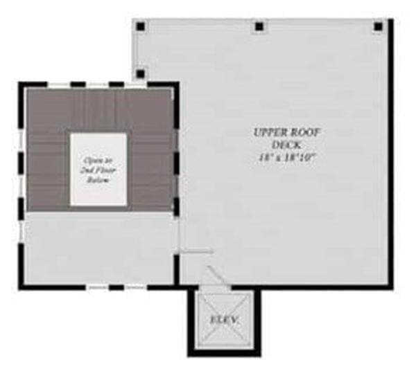 Check Out This Upper Roof Deck with Elevator Access