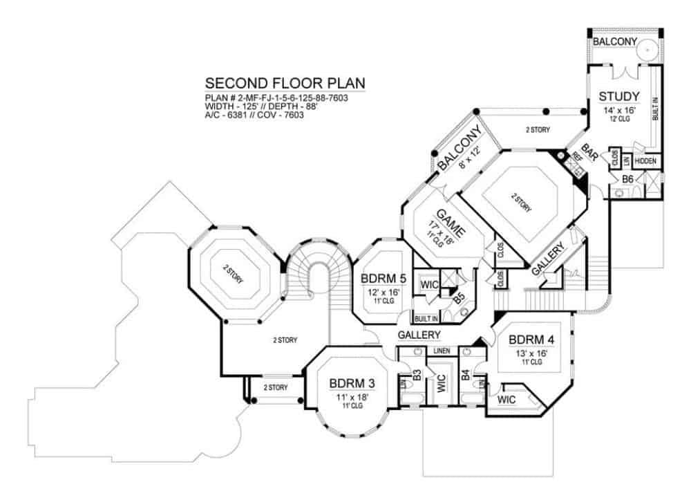 Explore the Expansive Second Floor with Game Room and Balconies