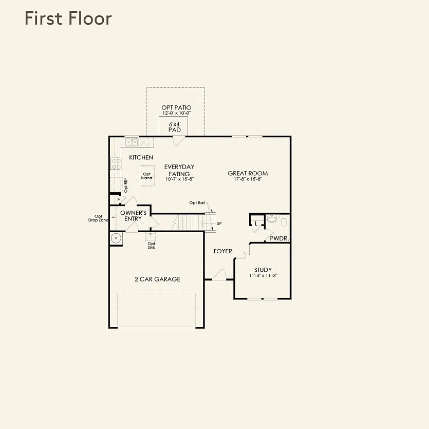 3-Bedroom Single Family Home with Great Room and 2-Car Garage