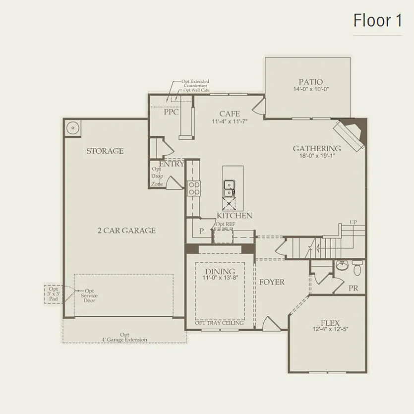 Farmhouse-Style 4-Bedroom Home with Front Porch and Covered Patio (2,960 Sq. Ft. Floor Plan)