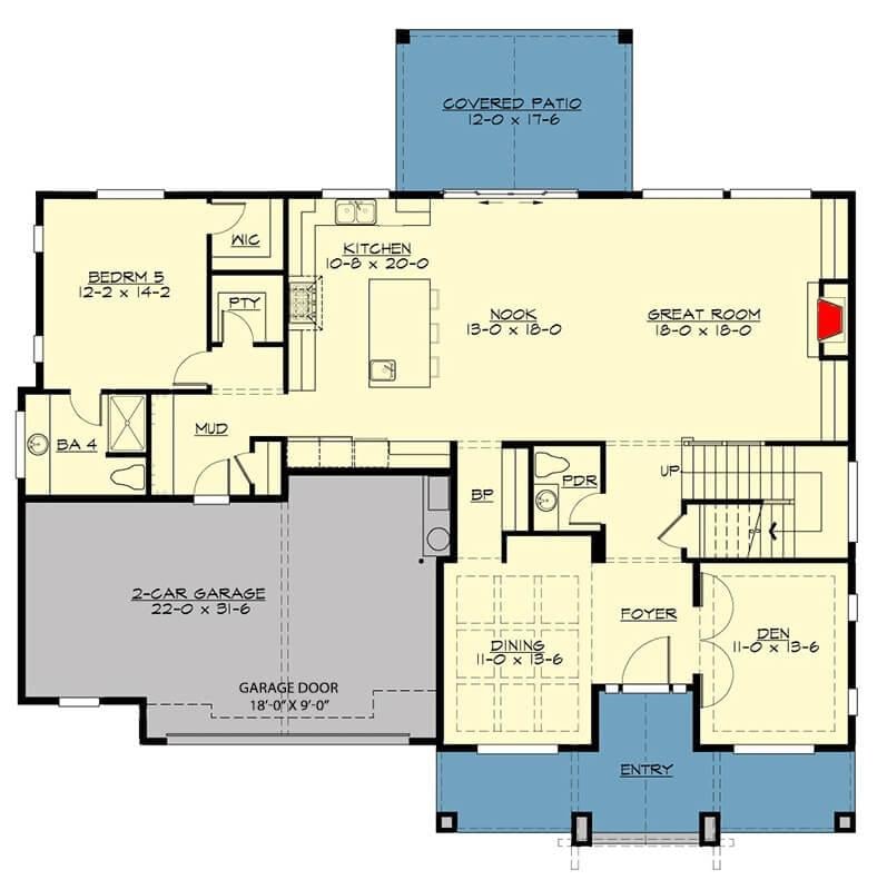 Explore This Thoughtfully Laid-Out Main Floor with a Generous Great Room