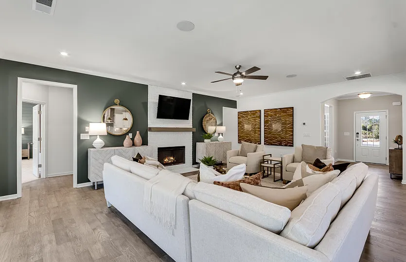 Farmhouse-Style 3-Bedroom Home with Covered Patio and 2-Car Side Entry Garage (2,430 Sq. Ft. Floor Plan)