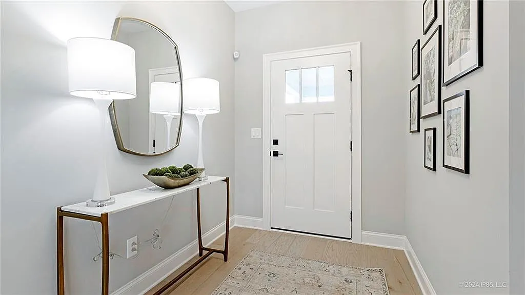 Farmhouse-Style 3-Bedroom Home for a Corner Lot with Front Porch (2,590 Sq. Ft. Floor Plan)