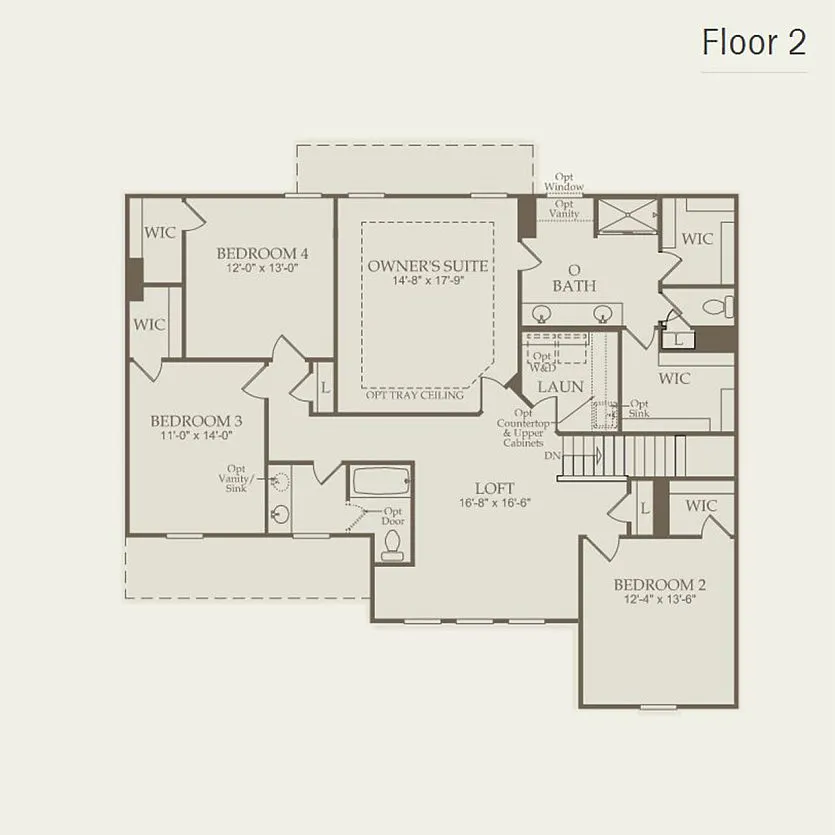 Farmhouse-Style 4-Bedroom Home with Front Porch and Covered Patio (2,960 Sq. Ft. Floor Plan)