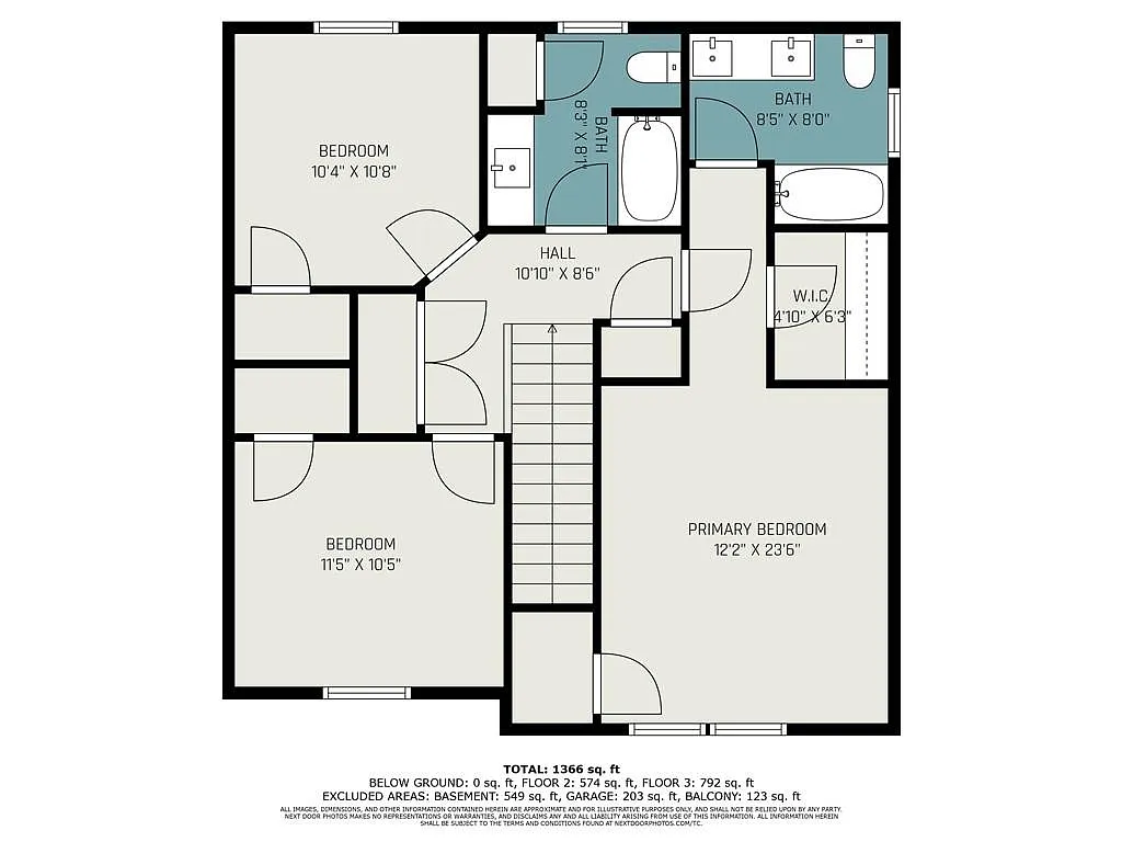Traditional 3-Bedroom Cape Cod Home with Balcony and Unfinished Basement