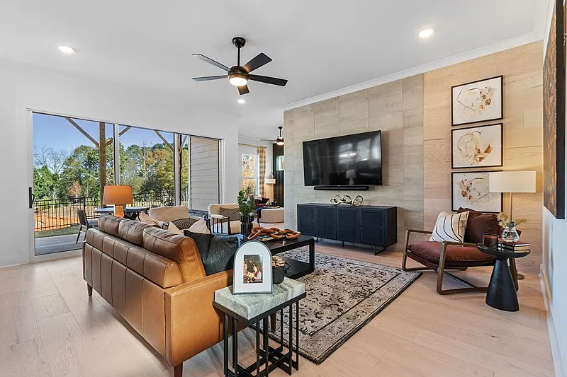 Modern Farmhouse 4-Bedroom Home with Balcony and 3-Car Garage (2,994 Sq. Ft. Floor Plan) 