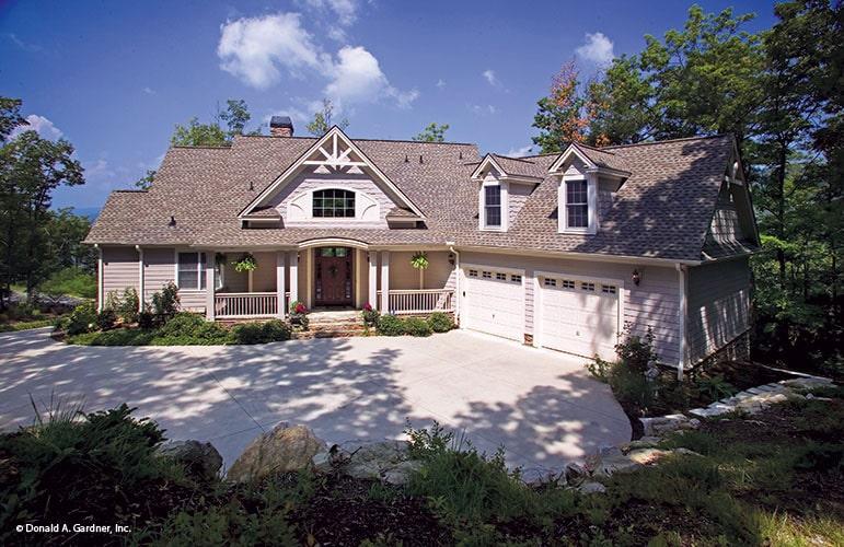 Charming Craftsman Home with Gabled Roof and Triple Garage