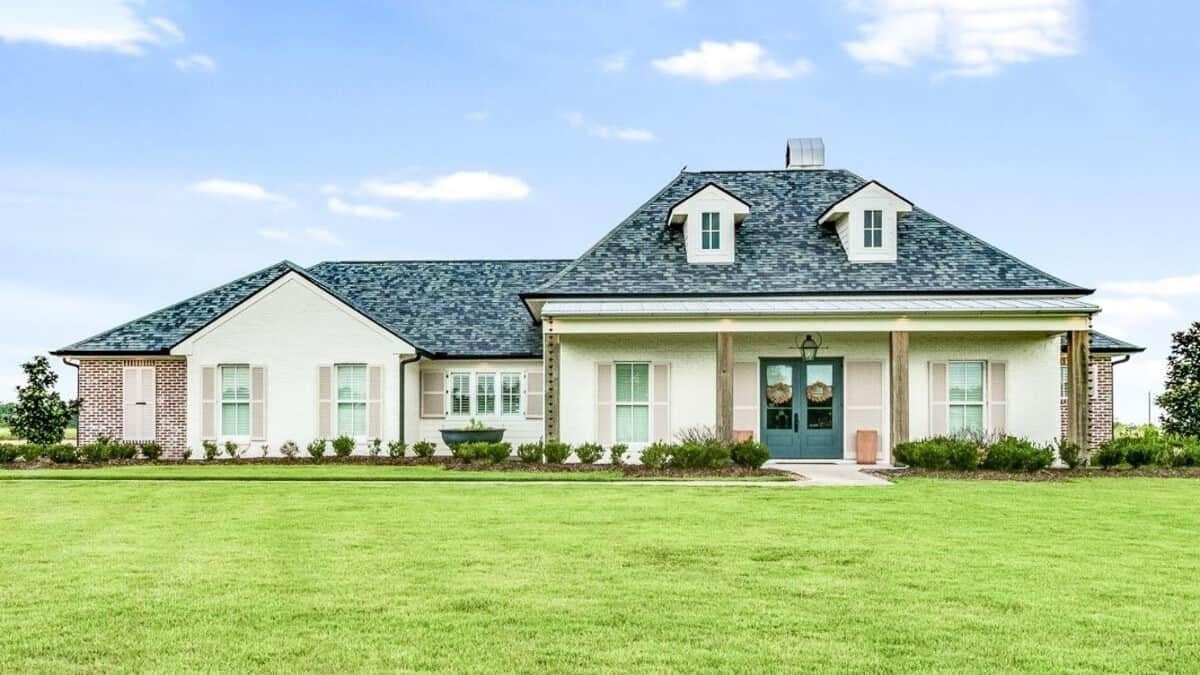 Classic Ranch with Distinctive Dormer Windows and Brick Accents