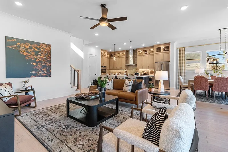 Modern Farmhouse 4-Bedroom Home with Balcony and 3-Car Garage (2,994 Sq. Ft. Floor Plan) 