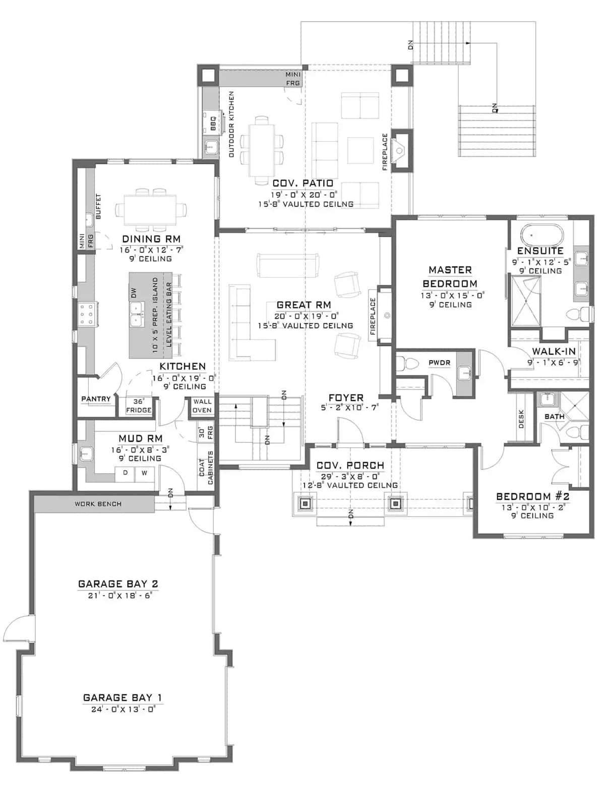 Discover the Spacious Layout of This Home with Dual Garage Bays