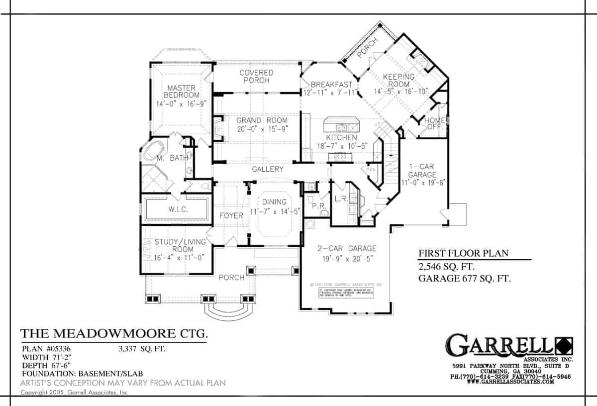Explore This Expansive First Floor Layout with a Grand Room Centerpiece