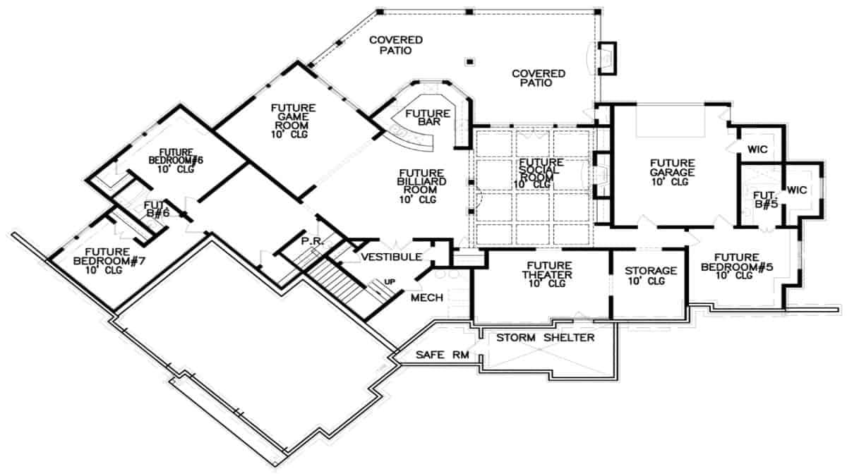 Explore the Versatile Lower Level with Future Game Room and Theater