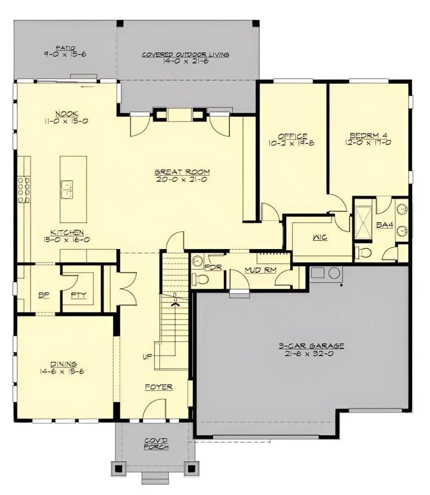 Explore the Flow of This Open-Concept Floor Plan with a Spacious Great Room