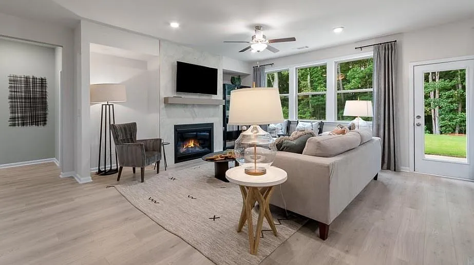 Traditional-Style 5-Bedroom Home with Loft and Front Porch (3,343 Sq. Ft. Floor Plan)