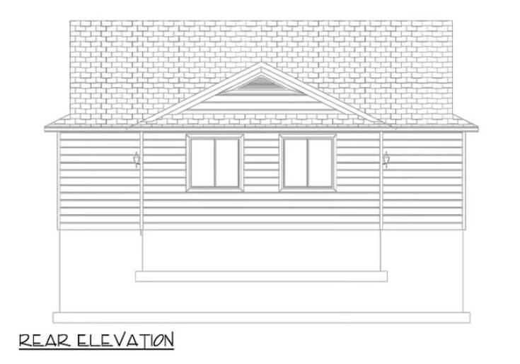 Rear Elevation