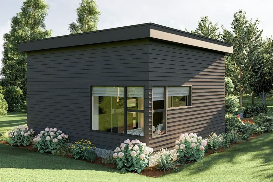 Contemporary-Style 1-Bedroom ADU with Open Living Space (Floor Plan ...