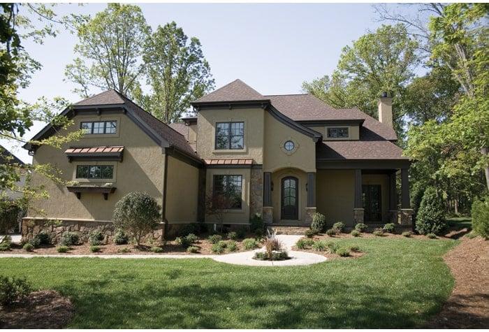Elegant Two-Story Home with Distinctive Rooflines