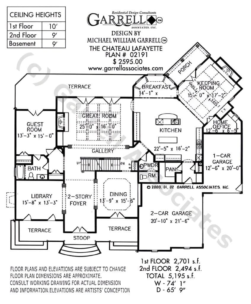 Explore the Two-Story Foyer in This Expansive Floor Plan