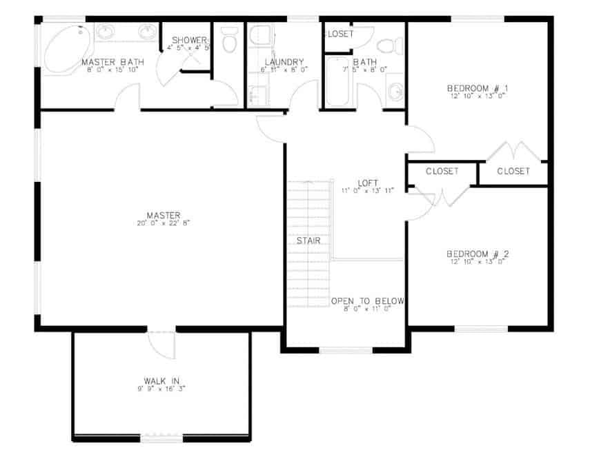 Explore This Thoughtful Upper-Level Layout with Loft and Spacious Master Suite