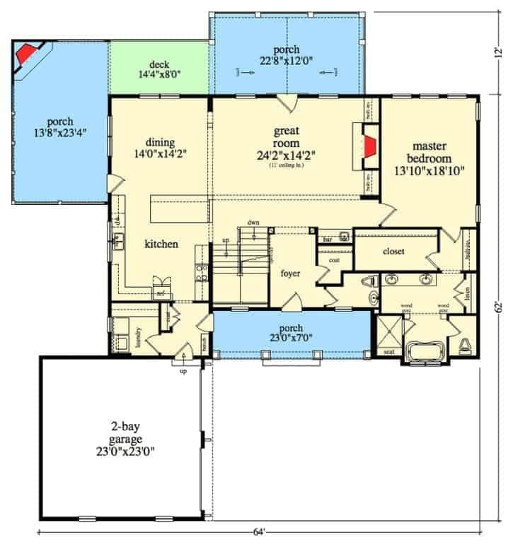Explore the Spacious Great Room in This Floor Plan