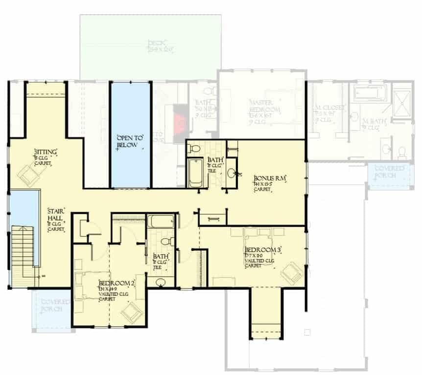 Explore the Open-Concept Layout with Bonus Room in This Floor Plan