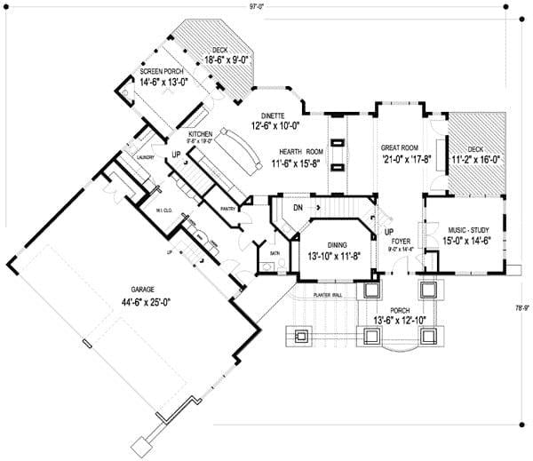 Explore the Spacious Garage in This Thoughtfully Designed Floor Plan