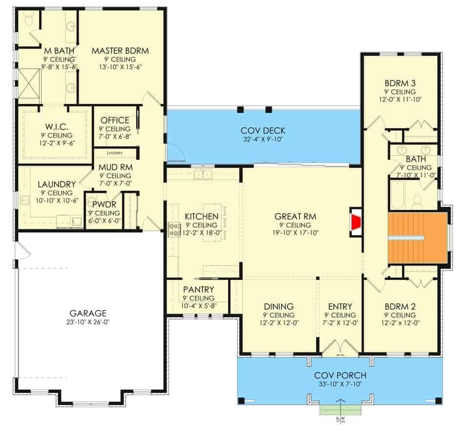 Explore This Thoughtfully Laid-Out Floor Plan with a Spacious Great Room