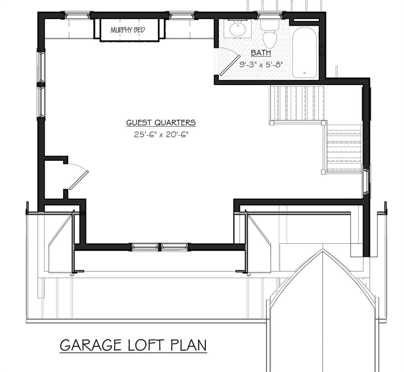 Explore This Versatile Garage Loft with Smart Layout
