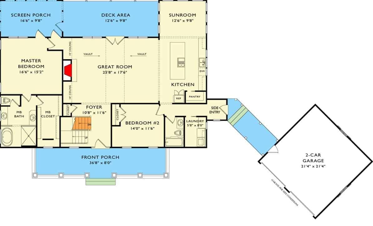 Explore This Thoughtfully Designed Home with a Spacious Great Room