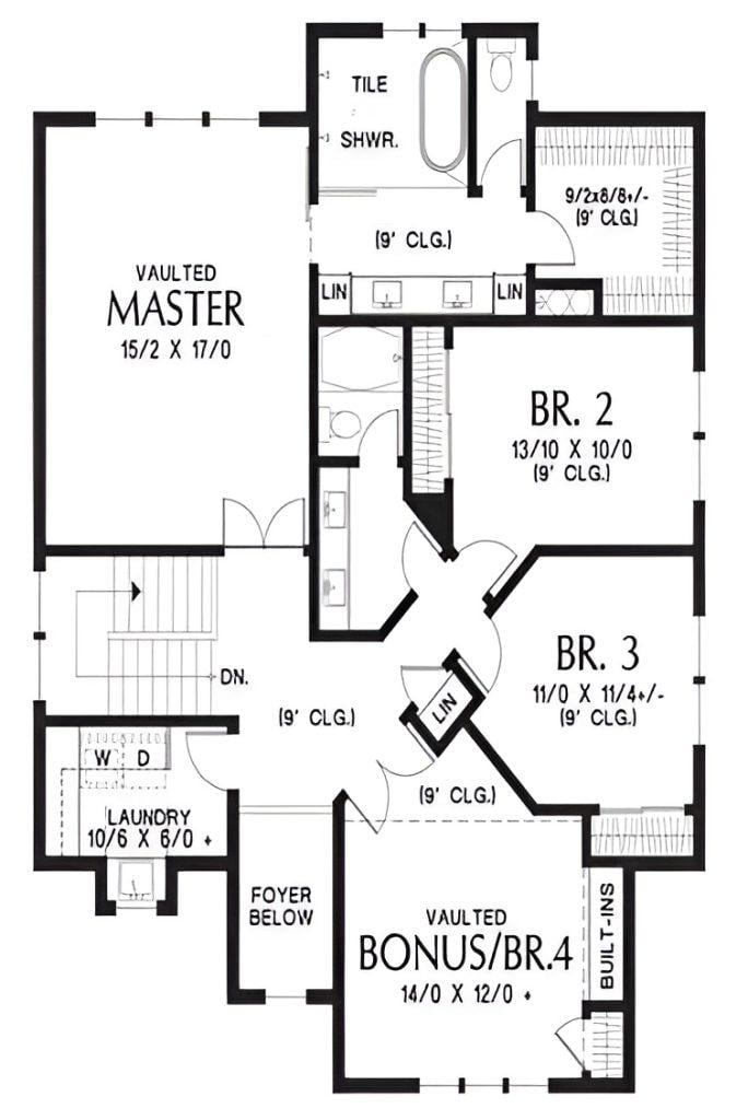 Explore the Vaulted Ceilings in This Spacious Floor Plan