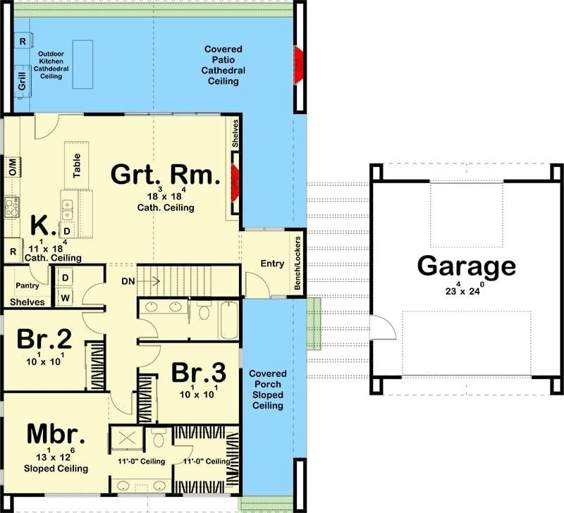 Explore This Smartly Designed Floor Plan with a Spacious Great Room