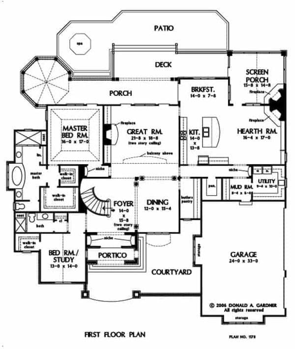 Explore This Thoughtfully Designed First Floor Plan with a Spacious Great Room