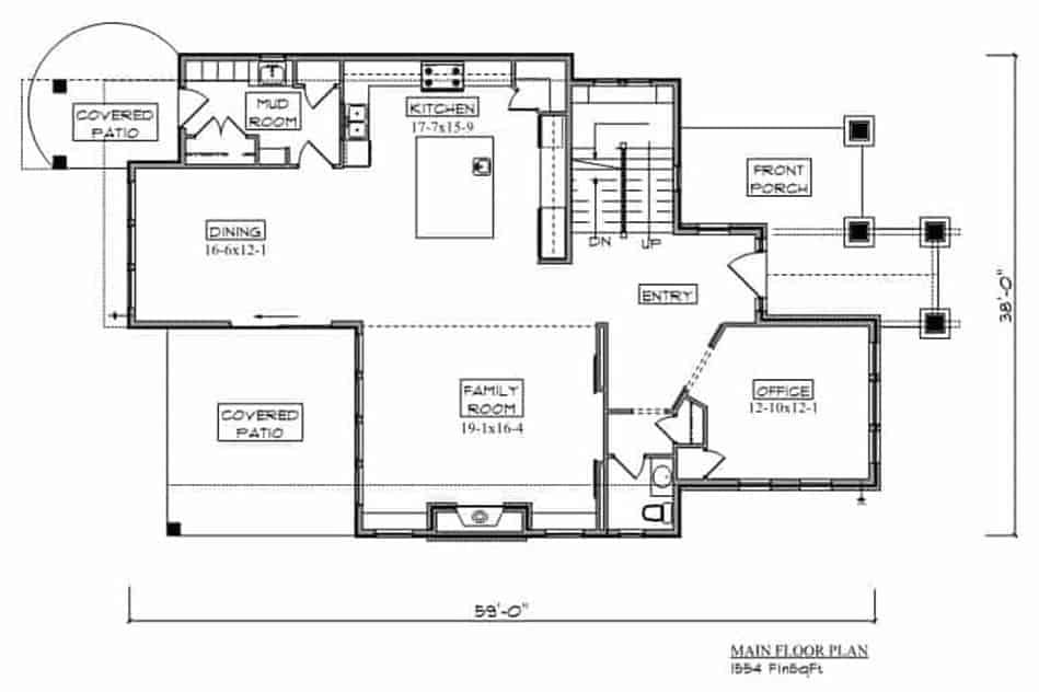 Explore the Spacious Family Room in This Floor Plan