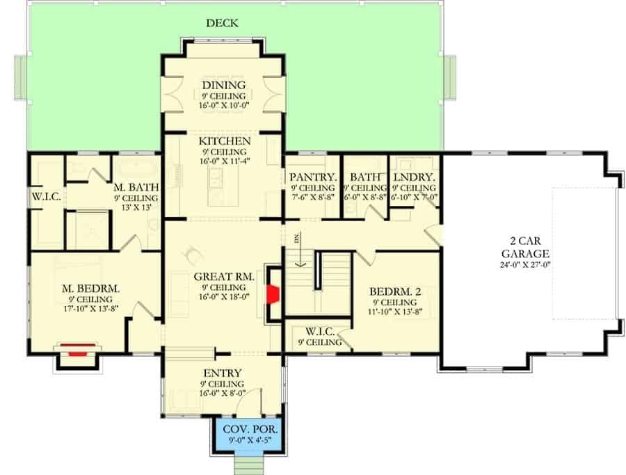 Explore This Thoughtfully Designed Floor Plan with Spacious Great Room