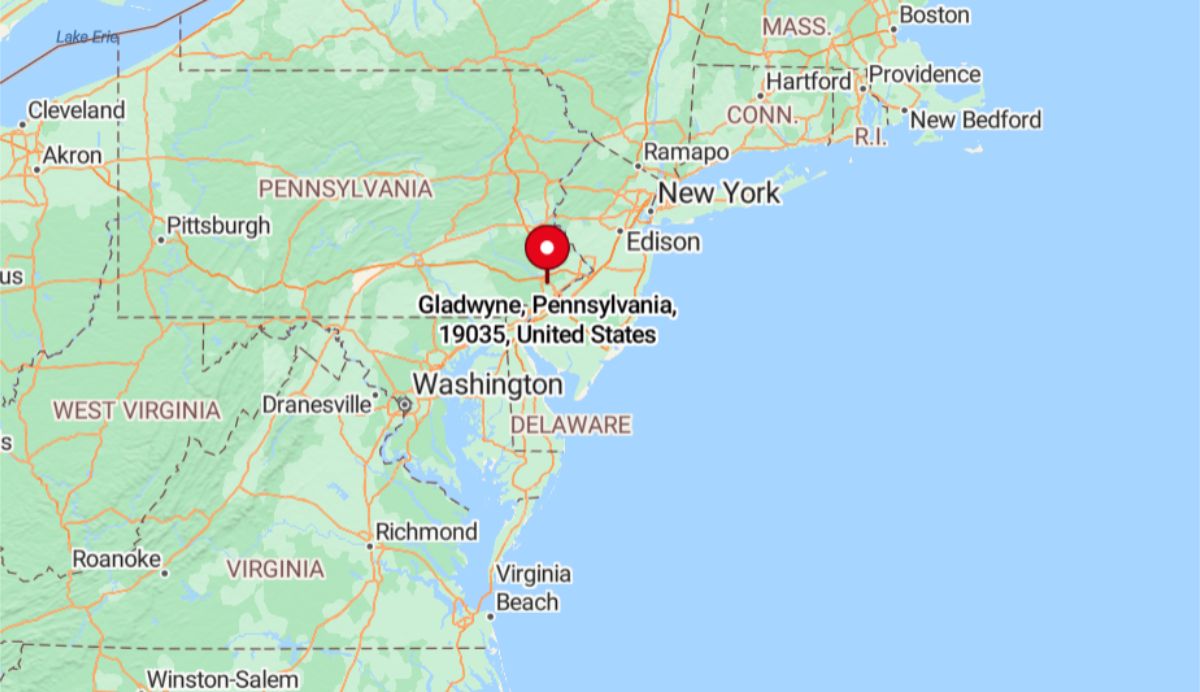 Gladwyne, PA 19035 is part of Pennsylvaniaโs Main Line region and features expansive estates and lush greenery.
