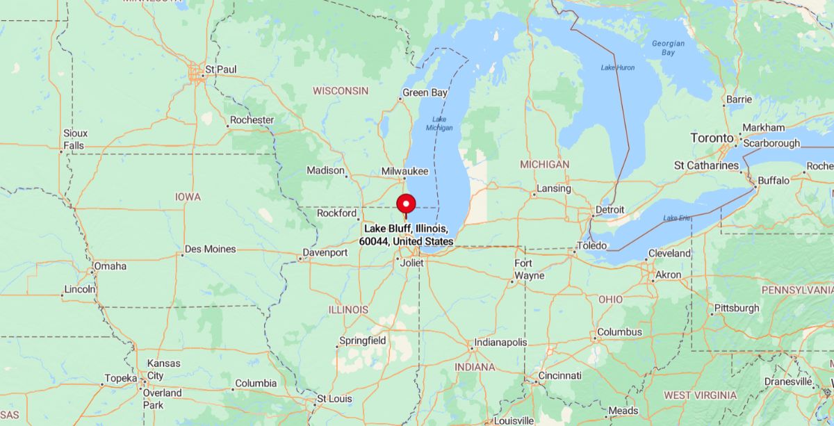 Lake Bluff, Illinois, is a picturesque village located along the shores of Lake Michigan in Lake County, about 35 miles north of downtown Chicago.