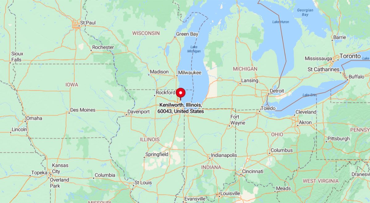Kenilworth, IL, 60043, is a small, affluent village located on the North Shore of Lake Michigan in Cook County, Illinois.