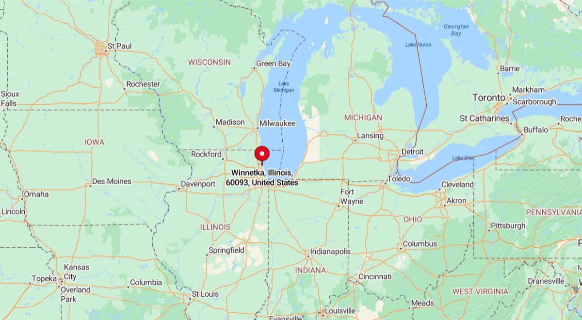 Winnetka, IL, 60093, is a suburban village in Cook County, Illinois, on the North Shore of Lake Michigan.