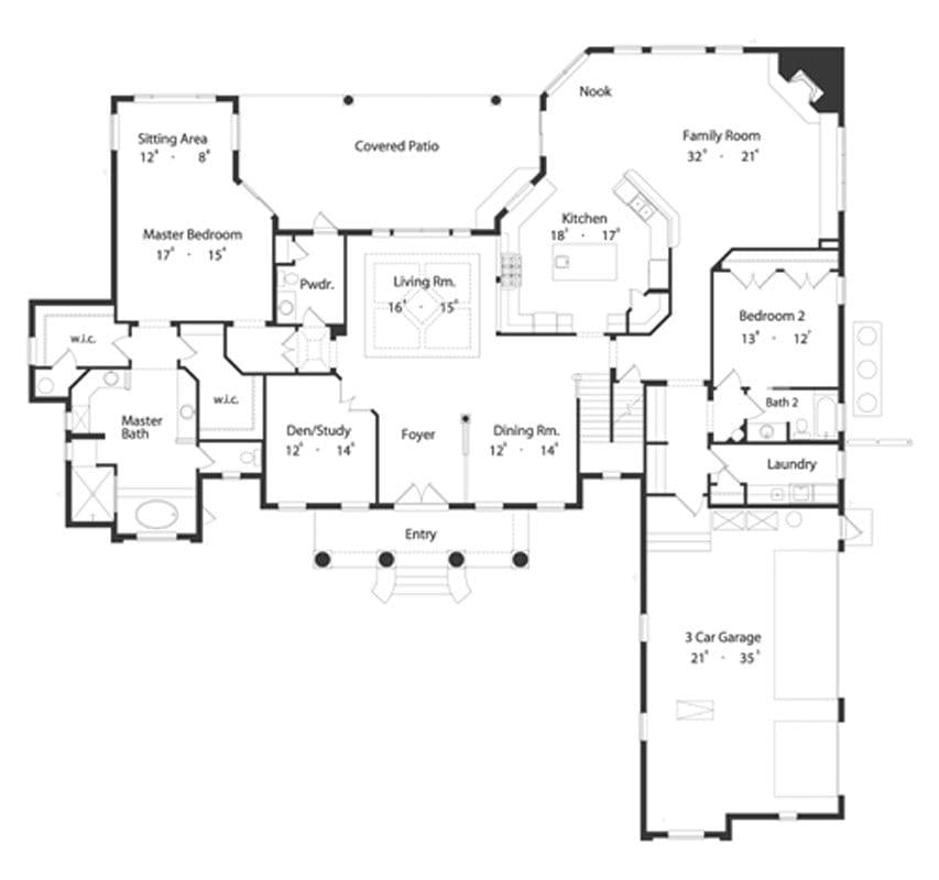 Explore This Expansive 5-Bedroom Home with a Three-Car Garage