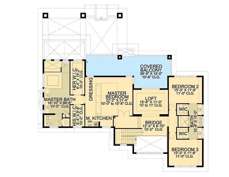 Explore This Thoughtfully Designed Upper Floor with a Spacious Loft